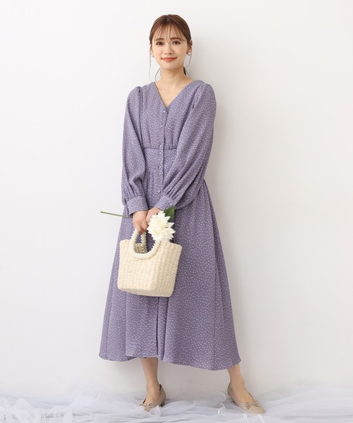 one after another NICE CLAUP(ワンアフターアナザーナイスクラップ)の「パール雑材かごバッグ(かごバッグ・レディース・ナチュラル・ONE SIZE)」の3枚目の写真