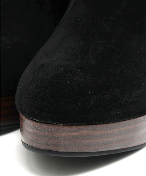 Heather（ヘザー）の「スタックヒールニーハイブーツ　554401（ブーツ・レディース・ブラック/ブラウン/ライトベージュ・LARGE/MEDIUM）」の8枚目の写真