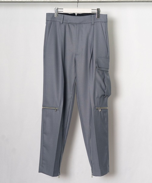 Wizzard（ウィザード）の「Wizzard ウィザード / FLIGHT TROUSERS セットアップフライトトラウザーズ カーゴパンツ スラックス / WPA21-006（カーゴパンツ・メンズ・ラベンダー/ベージュ/ブラック・1/2/3）」の3枚目の写真