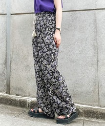 PAGEBOY | リーフフラワーイージーパンツ(その他パンツ)