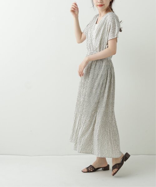 セール 花柄カシュクールワンピース ワンピース Frames Ray Cassin フレームスレイカズン のファッション通販 Zozotown