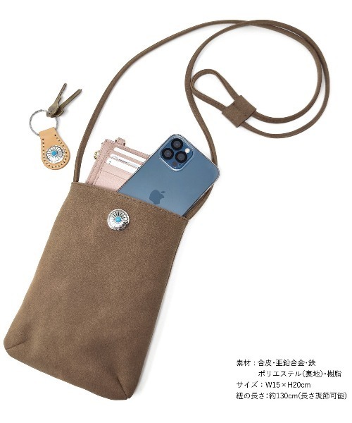 SFW(エスエフダブリュー)の「ミニショルダーバッグ(ショルダーバッグ・レディース・ライトグリーン/グレー/ライトグレー/キャメル/ブラウン/ベージュ・FREE)」の10枚目の写真