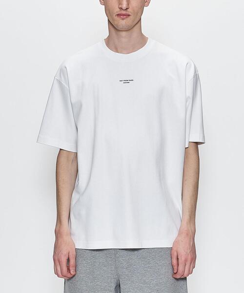 Drole De Monsieur（ドロール ド ムッシュ）の「＜DROLE DE MONSIEUR＞ NFPM TEE/Tシャツ（Tシャツ/カットソー・メンズ・ブラック/ホワイト・LARGE/MEDIUM）」の2枚目の写真