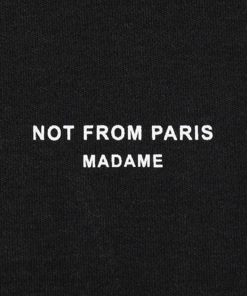 Drole De Monsieur（ドロール ド ムッシュ）の「＜DROLE DE MONSIEUR＞ NFPM TEE/Tシャツ（Tシャツ/カットソー・メンズ・ブラック/ホワイト・LARGE/MEDIUM）」の10枚目の写真