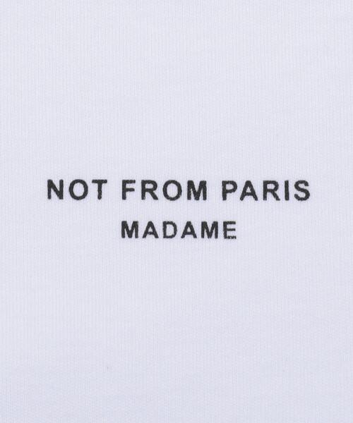 Drole De Monsieur（ドロール ド ムッシュ）の「＜DROLE DE MONSIEUR＞ NFPM TEE/Tシャツ（Tシャツ/カットソー・メンズ・ブラック/ホワイト・LARGE/MEDIUM）」の13枚目の写真