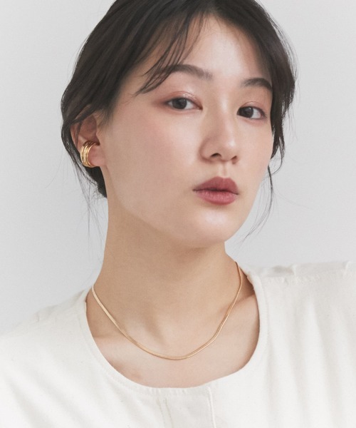 y/m by MIZUKI(イムバイミズキ)の「スネークネックレス(ネックレス・レディース・シルバー/ゴールド・FREE)」の7枚目の写真