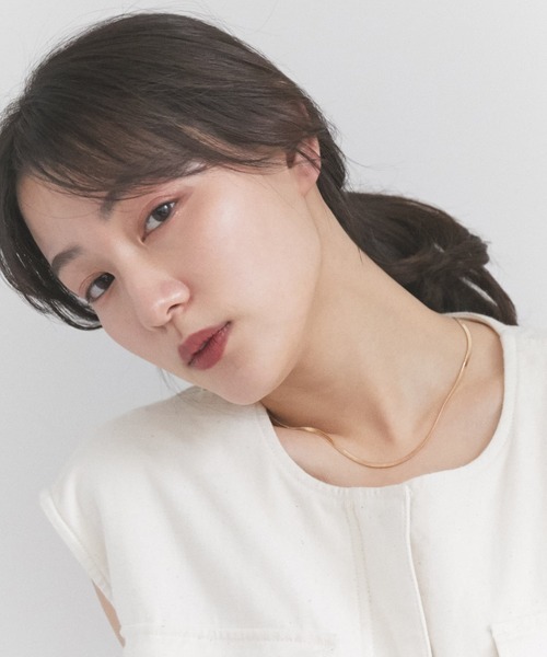 y/m by MIZUKI(イムバイミズキ)の「スネークネックレス(ネックレス・レディース・シルバー/ゴールド・FREE)」の12枚目の写真