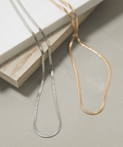 y/m by MIZUKI(イムバイミズキ)の「スネークネックレス(ネックレス・レディース・シルバー/ゴールド・FREE)」の15枚目の写真