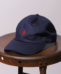 WEB限定 U.S. POLO ASSN.×FREAK'S STORE/ユーエスポロアッスン 別注 ワンポイントロゴ ベースボールキャップ