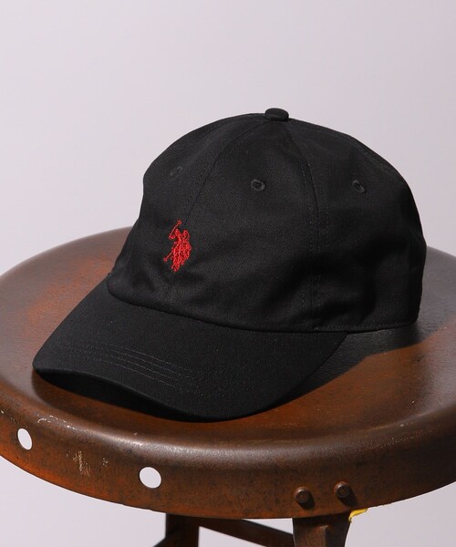 FREAK'S STORE（フリークスストア）の「WEB限定 U.S. POLO ASSN.×FREAK'S STORE/ユーエスポロアッスン 別注 ワンポイントロゴ ベースボールキャップ（キャップ・メンズ・ブラック/ベージュ/ネイビー・ONE SIZE）」の2枚目の写真