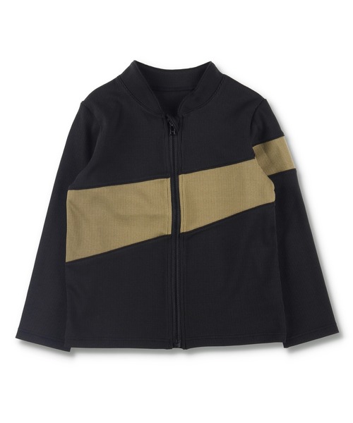 BRANSHES（ブランシェス）の「【水着】無地ラッシュガード（ラッシュガード・キッズ・ネイビー/ブラック・110cm/100cm/120cm/130cm）」の20枚目の写真