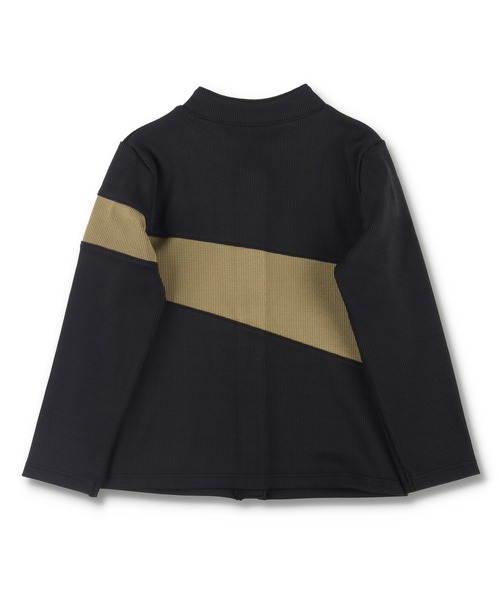 BRANSHES（ブランシェス）の「【水着】無地ラッシュガード（ラッシュガード・キッズ・ネイビー/ブラック・110cm/100cm/120cm/130cm）」の5枚目の写真