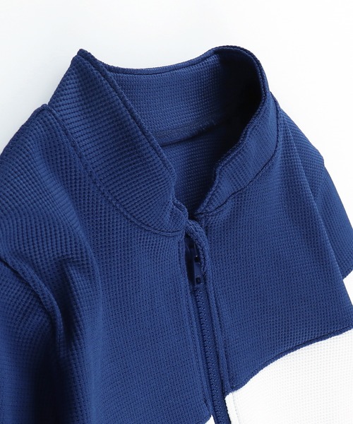 BRANSHES（ブランシェス）の「【水着】無地ラッシュガード（ラッシュガード・キッズ・ネイビー/ブラック・110cm/100cm/120cm/130cm）」の17枚目の写真