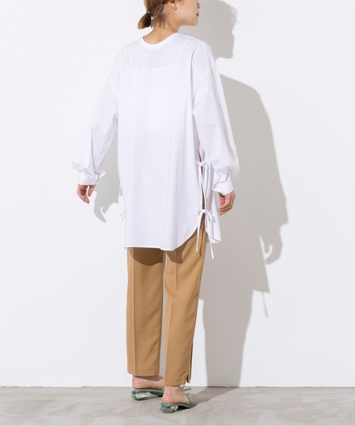 PICCIN（ピッチン）の「センタープレス裾ジップパンツ（その他パンツ・レディース・ブラック/オフホワイト/キャメル・S/M）」の21枚目の写真