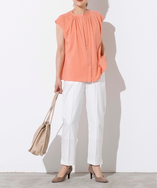 PICCIN（ピッチン）の「センタープレス裾ジップパンツ（その他パンツ・レディース・ブラック/オフホワイト/キャメル・S/M）」の15枚目の写真