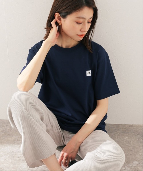 SLOBE IENA(スローブイエナ)の「【THE NORTH FACE / ザノースフェイス】S/S Small Box Logo Tシャツ◆【洗濯機洗い可】(Tシャツ/カットソー・レディース・ブラック/グレー/ネイビー/ホワイト・38)」の1枚目の写真