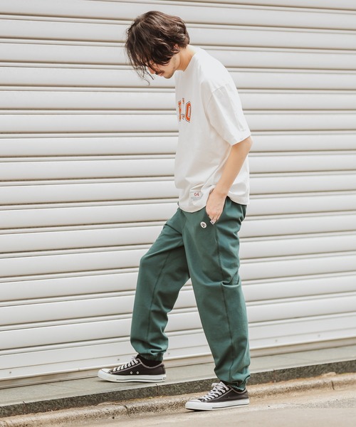 CIAOPANIC TYPY(チャオパニックティピー)の「USAヘビーコットンスウエットパンツ(スウェットパンツ・メンズ・チャコールグレー/ライトグレー/グリーン・MEDIUM/LARGE)」の6枚目の写真