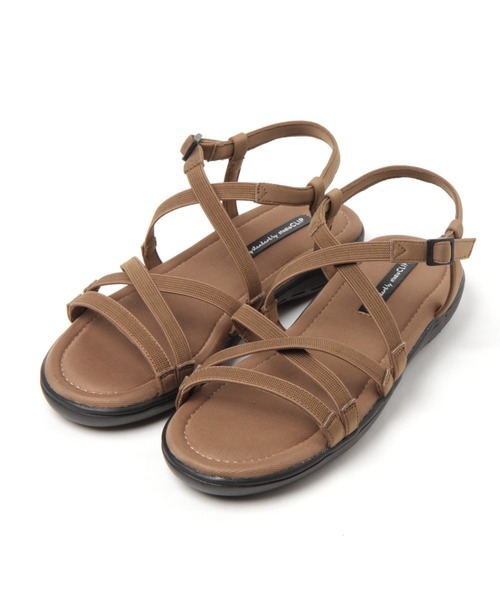 studio CLIP（スタディオクリップ）の「細ストラップゴムサンダル（サンダル・レディース・ブルー/ブラック/ベージュ・LARGE/MEDIUM）」の3枚目の写真