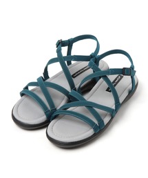 細ストラップゴムサンダル