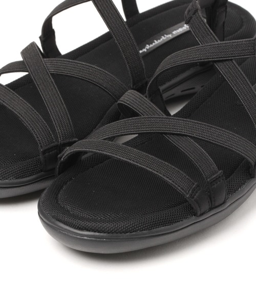 studio CLIP（スタディオクリップ）の「細ストラップゴムサンダル（サンダル・レディース・ブルー/ブラック/ベージュ・LARGE/MEDIUM）」の6枚目の写真