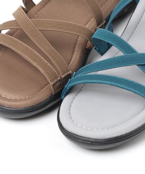 studio CLIP（スタディオクリップ）の「細ストラップゴムサンダル（サンダル・レディース・ブルー/ブラック/ベージュ・LARGE/MEDIUM）」の11枚目の写真