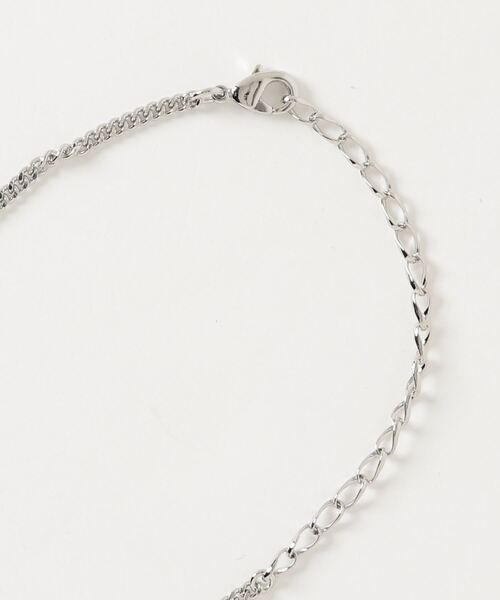 603(ロクマルサン)の「603-men “Diamond(ダイヤモンド) Signet”ネックレス/リング(ネックレス・メンズ・シルバー・FREE)」の2枚目の写真