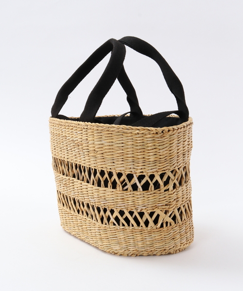 MELROSE claire（メルローズ クレール）の「かごバッグ（かごバッグ・レディース・ナチュラル・FREE）」の3枚目の写真
