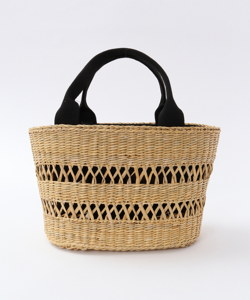 MELROSE claire（メルローズ クレール）の「かごバッグ（かごバッグ・レディース・ナチュラル・FREE）」の4枚目の写真