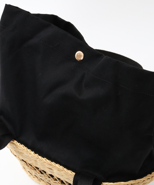 MELROSE claire（メルローズ クレール）の「かごバッグ（かごバッグ・レディース・ナチュラル・FREE）」の6枚目の写真