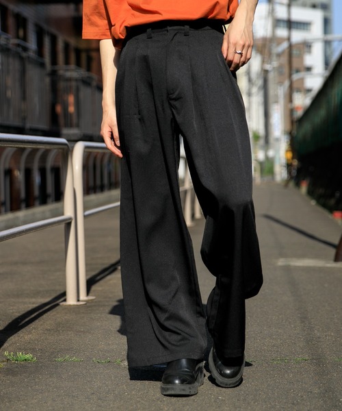 Adoon plain（アドーンプレーン）の「【Adoon plain】4タックパンツ（その他パンツ・メンズ・ホワイト/ブラック/ボルドー・SMALL/MEDIUM/LARGE）」の22枚目の写真