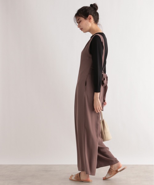 LE FOYER（ルフォワイエ）の「ベーシックニット（ニット/セーター・レディース・ピンク/ベージュ/ブラック・38）」の8枚目の写真