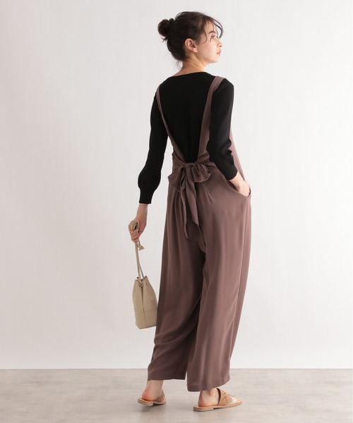 LE FOYER（ルフォワイエ）の「ベーシックニット（ニット/セーター・レディース・ピンク/ベージュ/ブラック・38）」の10枚目の写真