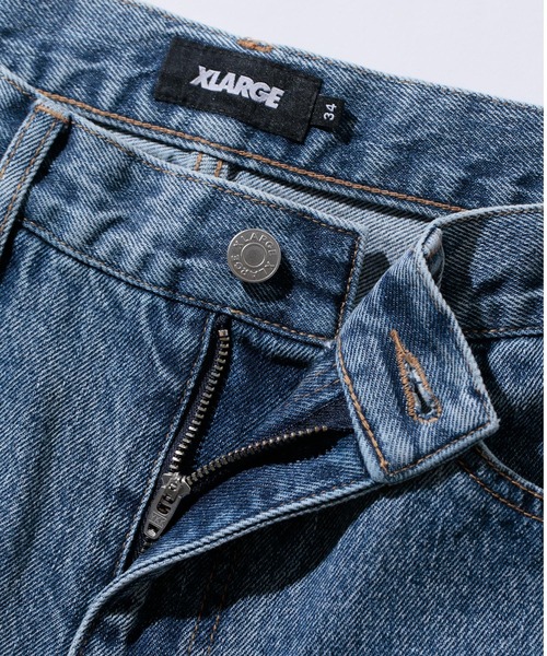 XLARGE（エクストララージ）の「DENIM SHORT WORK PANTS（その他パンツ・メンズ・ブラック/ライトインディゴブルー・32inch/30inch/34inch/36inch）」の14枚目の写真