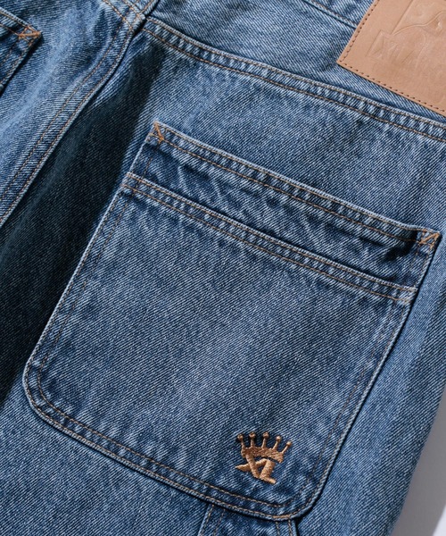 XLARGE（エクストララージ）の「DENIM SHORT WORK PANTS（その他パンツ・メンズ・ブラック/ライトインディゴブルー・32inch/30inch/34inch/36inch）」の9枚目の写真