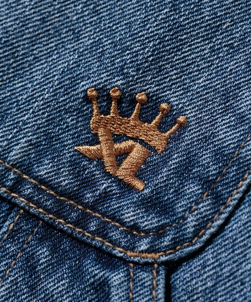 XLARGE（エクストララージ）の「DENIM SHORT WORK PANTS（その他パンツ・メンズ・ブラック/ライトインディゴブルー・32inch/30inch/34inch/36inch）」の6枚目の写真