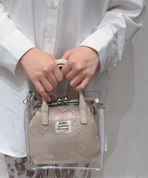 WEGO | WEGO/マルチハンドルがま口クリアショルダーバッグ(ショルダーバッグ)