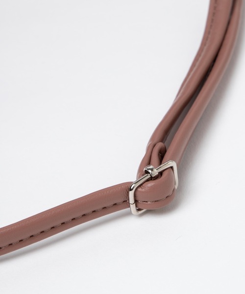 WEGO（ウィゴー）の「WEGO/マルチハンドルがま口クリアショルダーバッグ（ショルダーバッグ・レディース・オフホワイト/その他2/その他3/その他1/ブラック/ホワイト系その他/ブラック系その他/ピンク・FREE）」の15枚目の写真