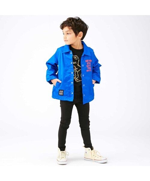 PARTY PARTY（パーティーパーティー）の「/COACH JK（カーディガン/ボレロ・キッズ・ブルー/ブラック・100/110/80/90/120）」の3枚目の写真