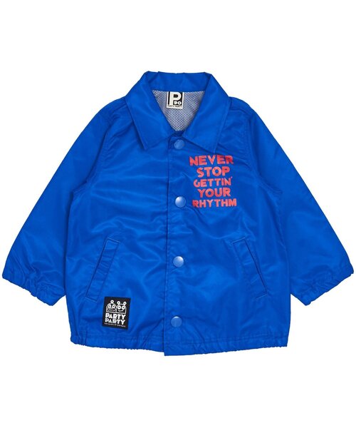 PARTY PARTY（パーティーパーティー）の「/COACH JK（カーディガン/ボレロ・キッズ・ブルー/ブラック・100/110/80/90/120）」の5枚目の写真