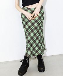 X-girl | DIAMOND PLAID MIDI SKIRT(スカート)