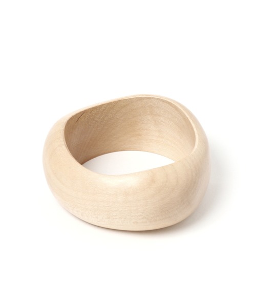 LEPSIM（レプシィム）の「ウッドアソートバングル　947909（バングル/リストバンド・レディース・ブラック/ブラウン/オフホワイト・ONE SIZE）」の2枚目の写真