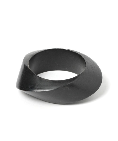 LEPSIM（レプシィム）の「ウッドアソートバングル　947909（バングル/リストバンド・レディース・ブラック/ブラウン/オフホワイト・ONE SIZE）」の7枚目の写真