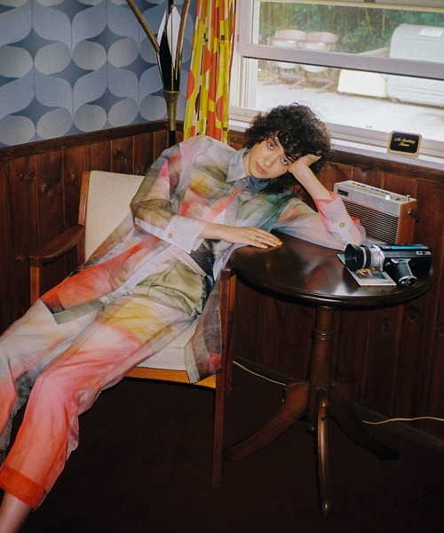 PUBLIC TOKYO(パブリックトウキョウ)の「【モーガン茉愛羅さんコラボ】シアーオーガンジーパンツPHOTO(その他パンツ・レディース・その他2・FREE)」の2枚目の写真