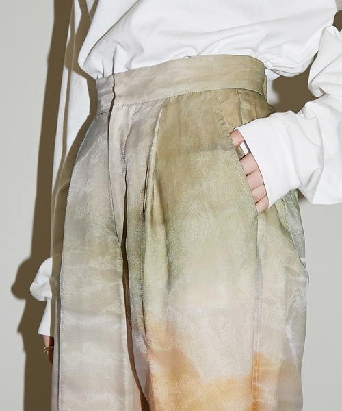 PUBLIC TOKYO(パブリックトウキョウ)の「【モーガン茉愛羅さんコラボ】シアーオーガンジーパンツPHOTO(その他パンツ・レディース・その他2・FREE)」の11枚目の写真