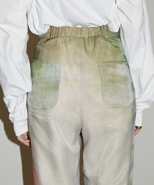 PUBLIC TOKYO(パブリックトウキョウ)の「【モーガン茉愛羅さんコラボ】シアーオーガンジーパンツPHOTO(その他パンツ・レディース・その他2・FREE)」の3枚目の写真