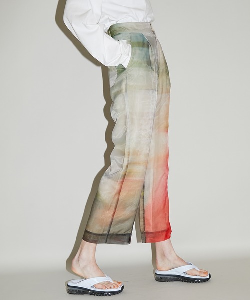 PUBLIC TOKYO(パブリックトウキョウ)の「【モーガン茉愛羅さんコラボ】シアーオーガンジーパンツPHOTO(その他パンツ・レディース・その他2・FREE)」の5枚目の写真