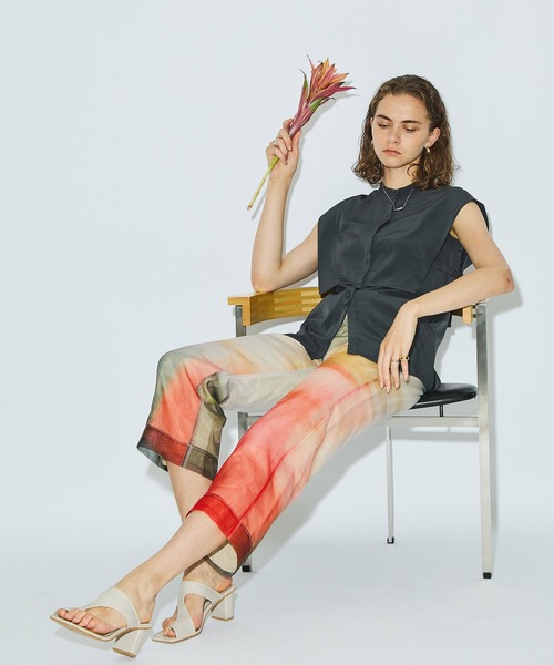 PUBLIC TOKYO(パブリックトウキョウ)の「【モーガン茉愛羅さんコラボ】シアーオーガンジーパンツPHOTO(その他パンツ・レディース・その他2・FREE)」の19枚目の写真