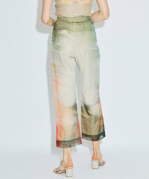 PUBLIC TOKYO(パブリックトウキョウ)の「【モーガン茉愛羅さんコラボ】シアーオーガンジーパンツPHOTO(その他パンツ・レディース・その他2・FREE)」の13枚目の写真