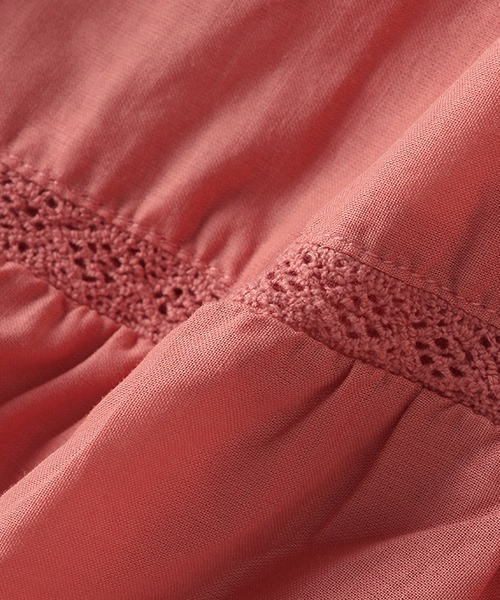 petit main（プティマイン）の「【リンク】ティアードワンピース（ワンピース・キッズ・キナリ/ピンク/ラベンダー・110cm/120cm/80ｃｍ/90cm/100cm/130cm）」の14枚目の写真