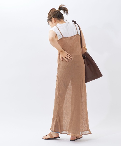 plage（プラージュ）の「【BASERANGE/ベースレンジ】DYDINE ワンピース◆（ワンピース・レディース・ベージュ系その他・FREE）」の13枚目の写真